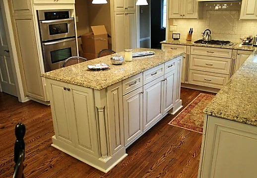 New Venetian Gold 2cm Thick Home Interiors And Beyond New Venetian Gold 2cm Thick Home, New Venetian Gold Granite Countertops With White Cabinets