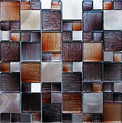 Tampa Mosaic Tile 11 8 X Home Interiors And Beyond Tampa Mosaic Tile 11 8 X